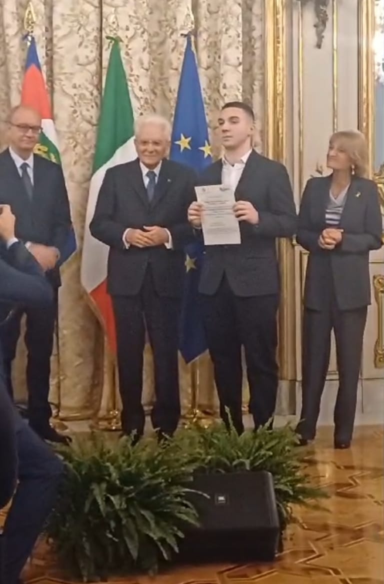 3 - Premiazione per il progetto 