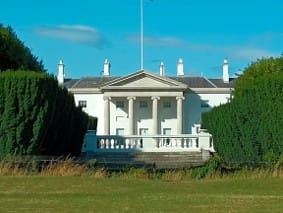 Il palazzo presidenziale, modello per quello della Casa Bianca, a Washington